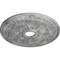 Ekena Millwork Bristol Medallion (Canopies up to 3 7/8"), 23 1/2"OD x 3 7/8"ID x 1"P, Ultra Pure White Crackle CM23BIUWC - alternate 4